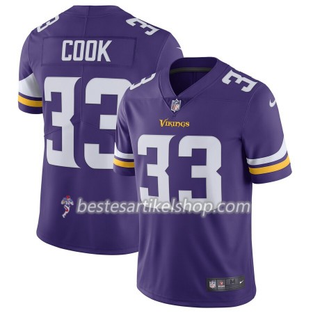 Herren Minnesota Vikings Trikot Dalvin Cook 33 Nike Lila